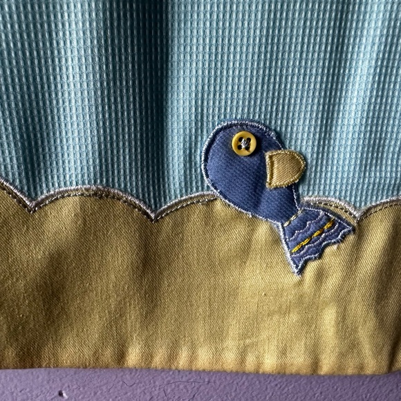 Karela Kids Blue Fish Dress Size 6 Months Made in Colombia - Picture 6 of 9